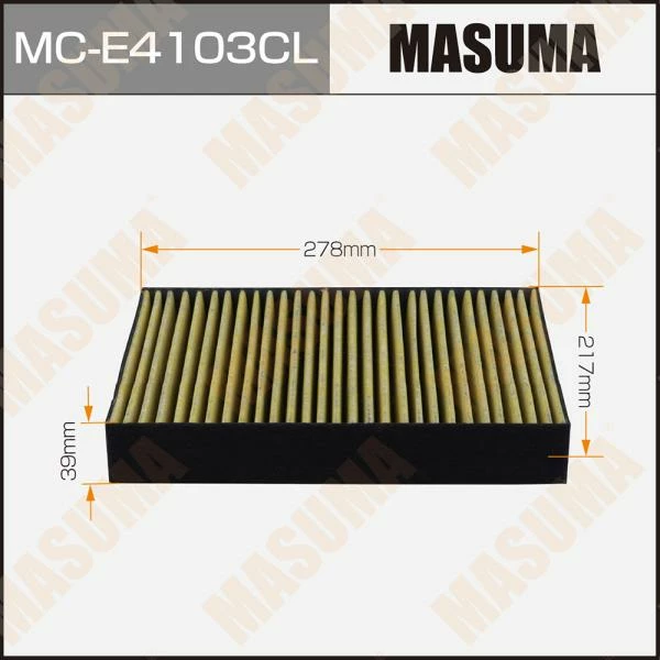 Салонный фильтр угольный Masuma MC-E4103CL