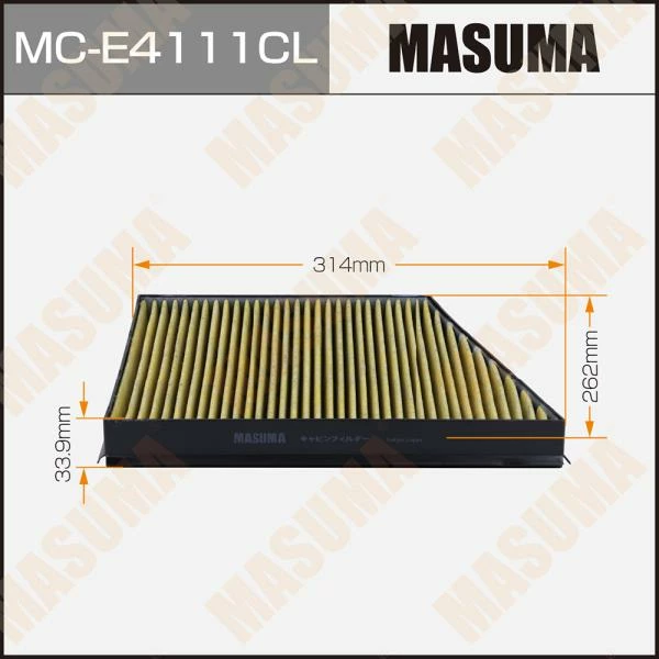 Фильтр салона угольный Masuma MC-E4111CL