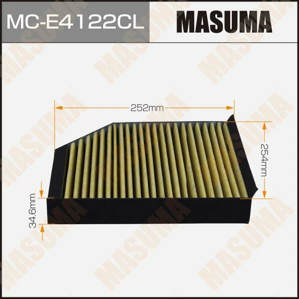 Салонный фильтр угольный Masuma MC-E4122CL