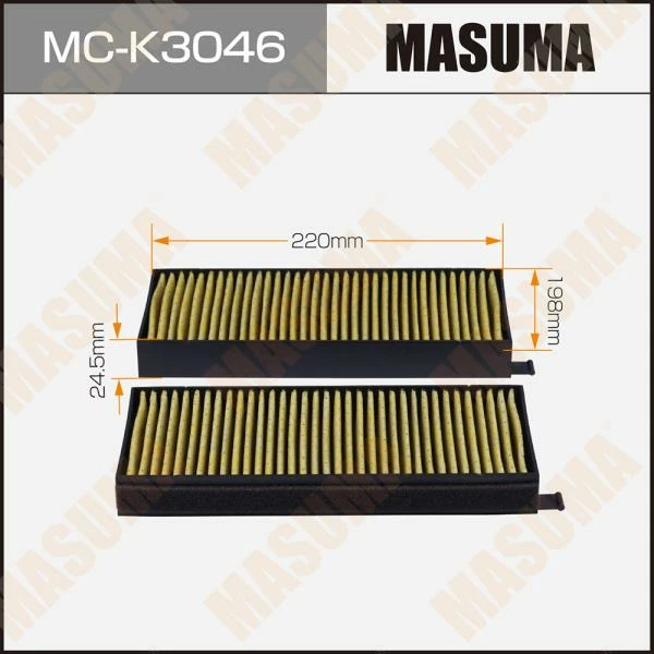 Салонный фильтр Masuma MC-K3046