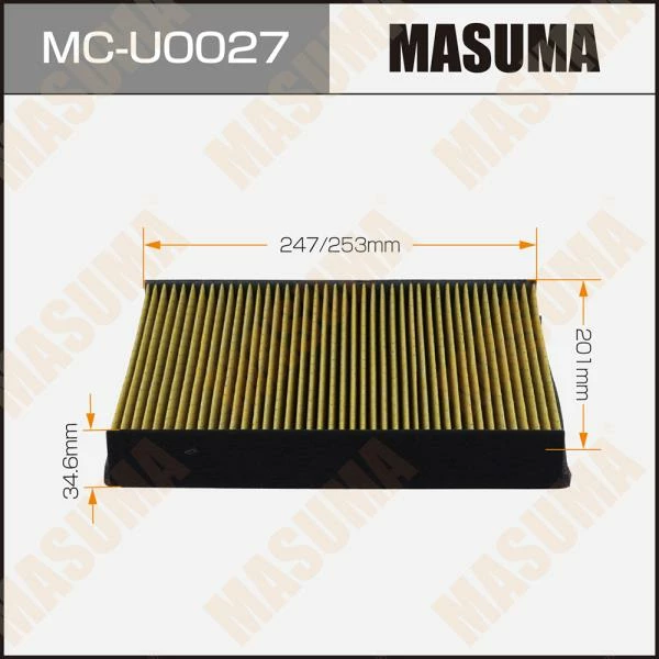 Фильтр салона Masuma MC-U0027