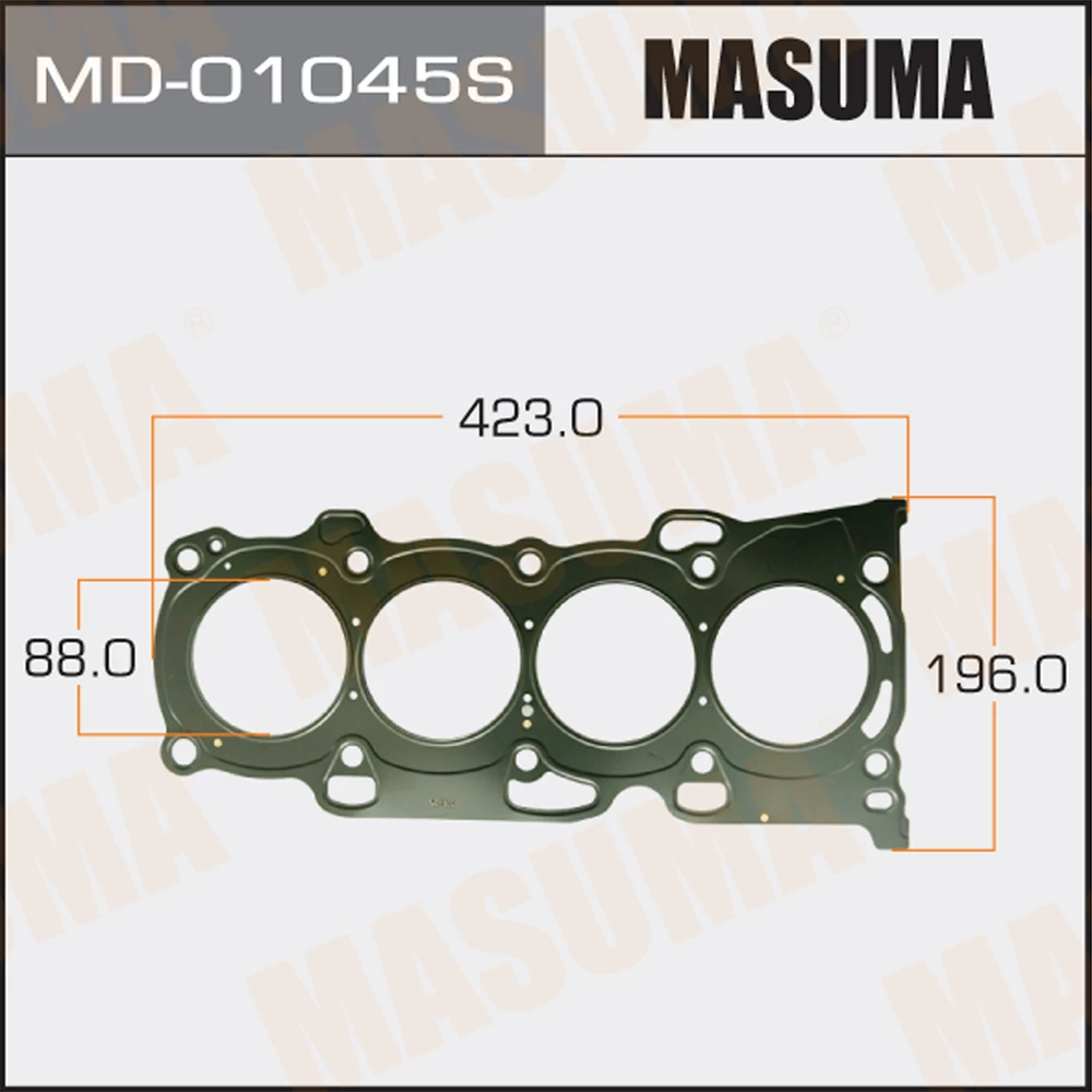 Прокладка ГБЦ Masuma MD-01045S