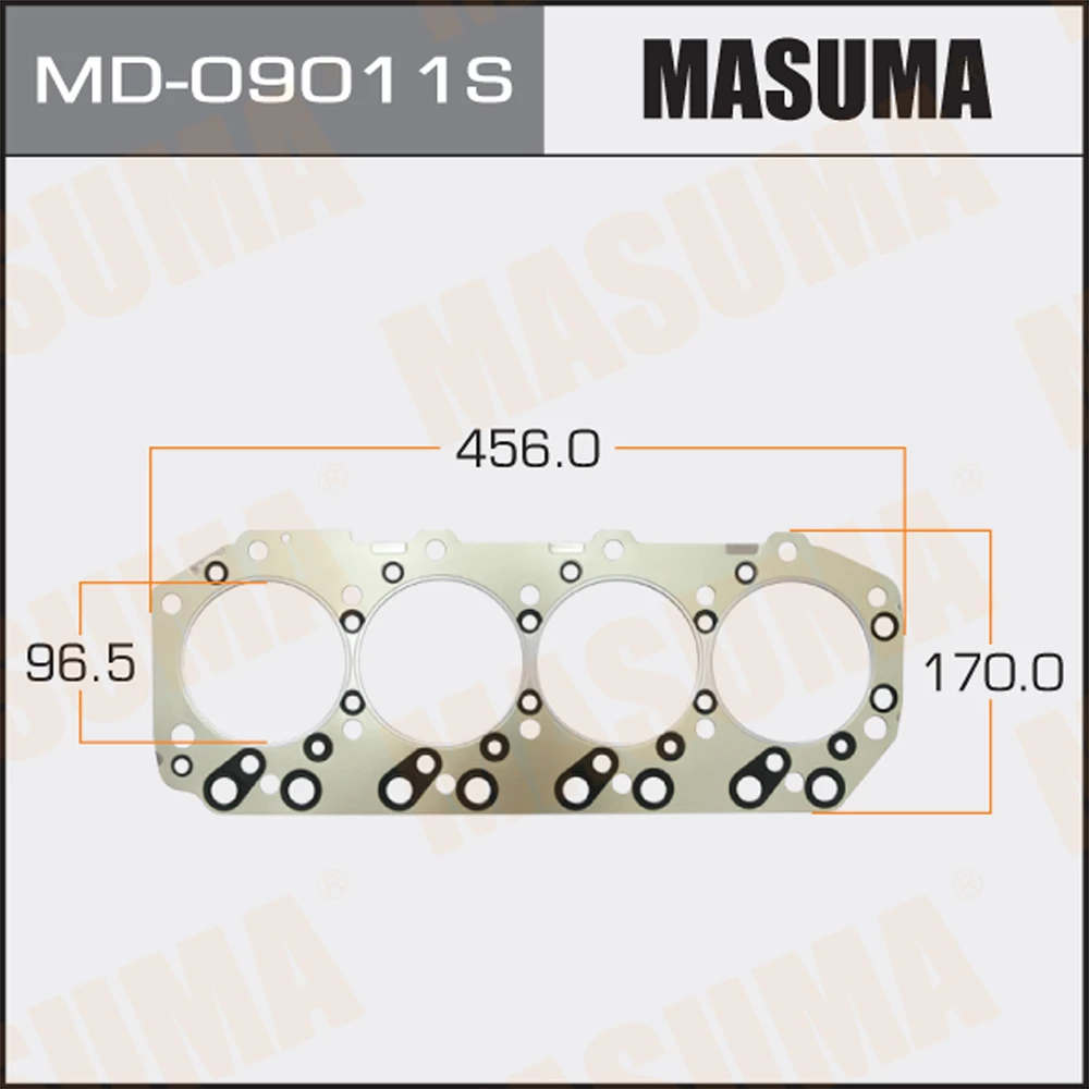 Прокладка ГБЦ Masuma MD-09011S