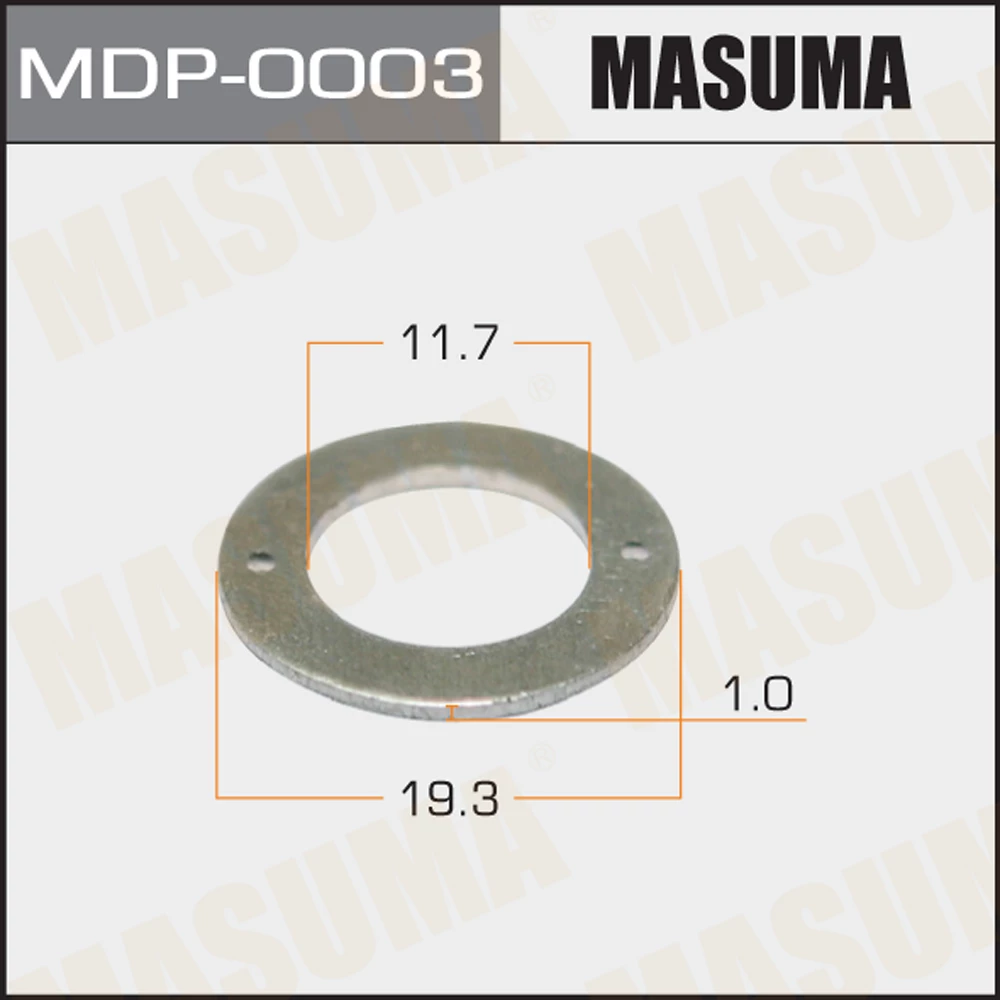 Шайбы для форсунок Masuma MDP-0003