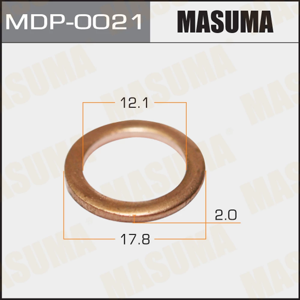 Шайбы для форсунок Masuma MDP-0021