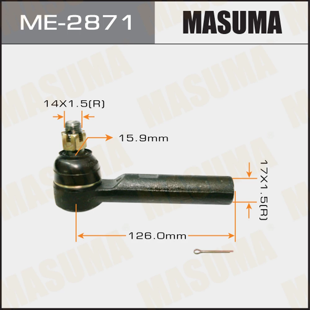 Наконечник рулевой тяги Masuma ME-2871
