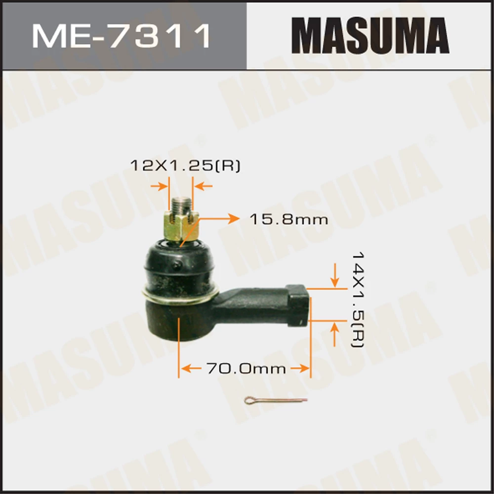 Наконечник рулевой тяги Masuma ME-7311