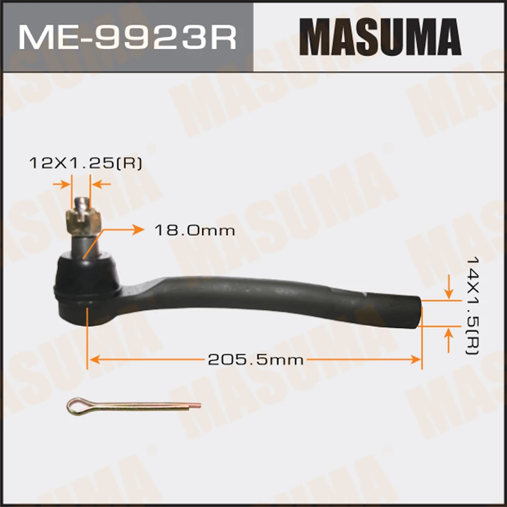 Наконечник рулевой тяги Masuma ME-9923R