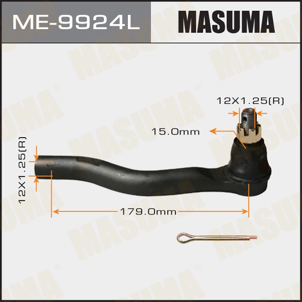 Наконечник рулевой тяги Masuma ME-9924L