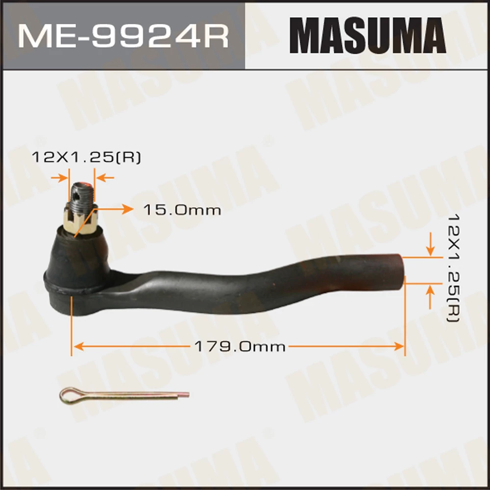 Наконечник рулевой тяги Masuma ME-9924R