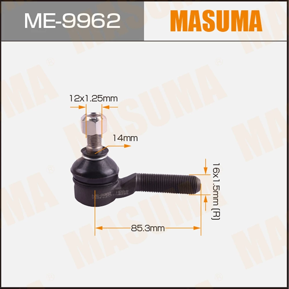 Наконечник рулевой тяги Masuma ME-9962