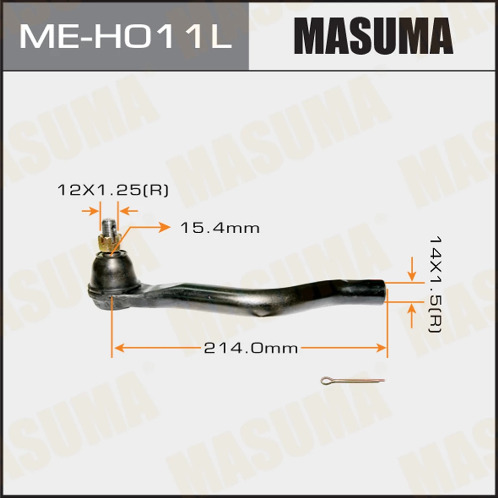 Наконечник рулевой тяги Masuma ME-H011L
