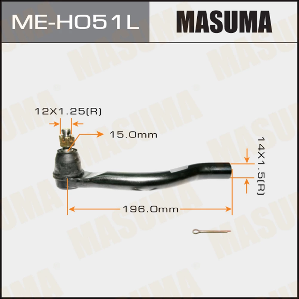 Наконечник рулевой тяги Masuma ME-H051L