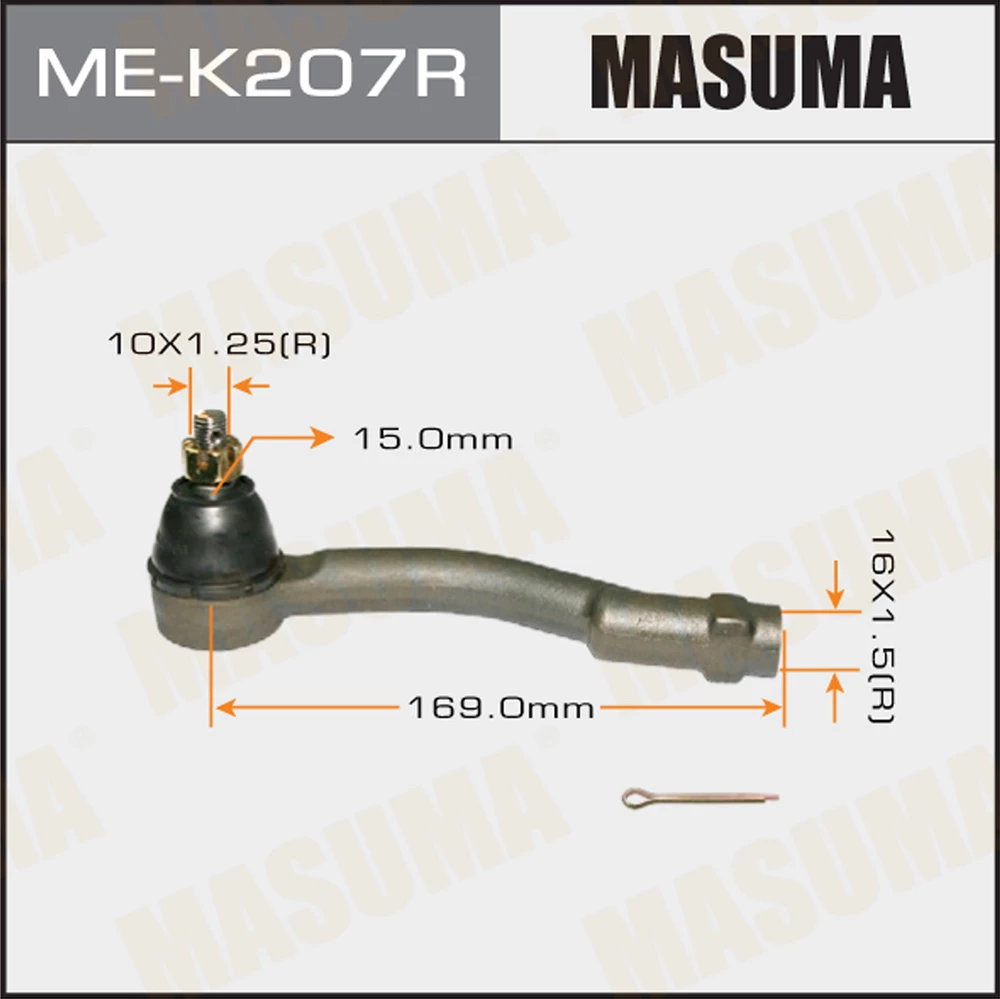 Наконечник рулевой тяги Masuma ME-K207R