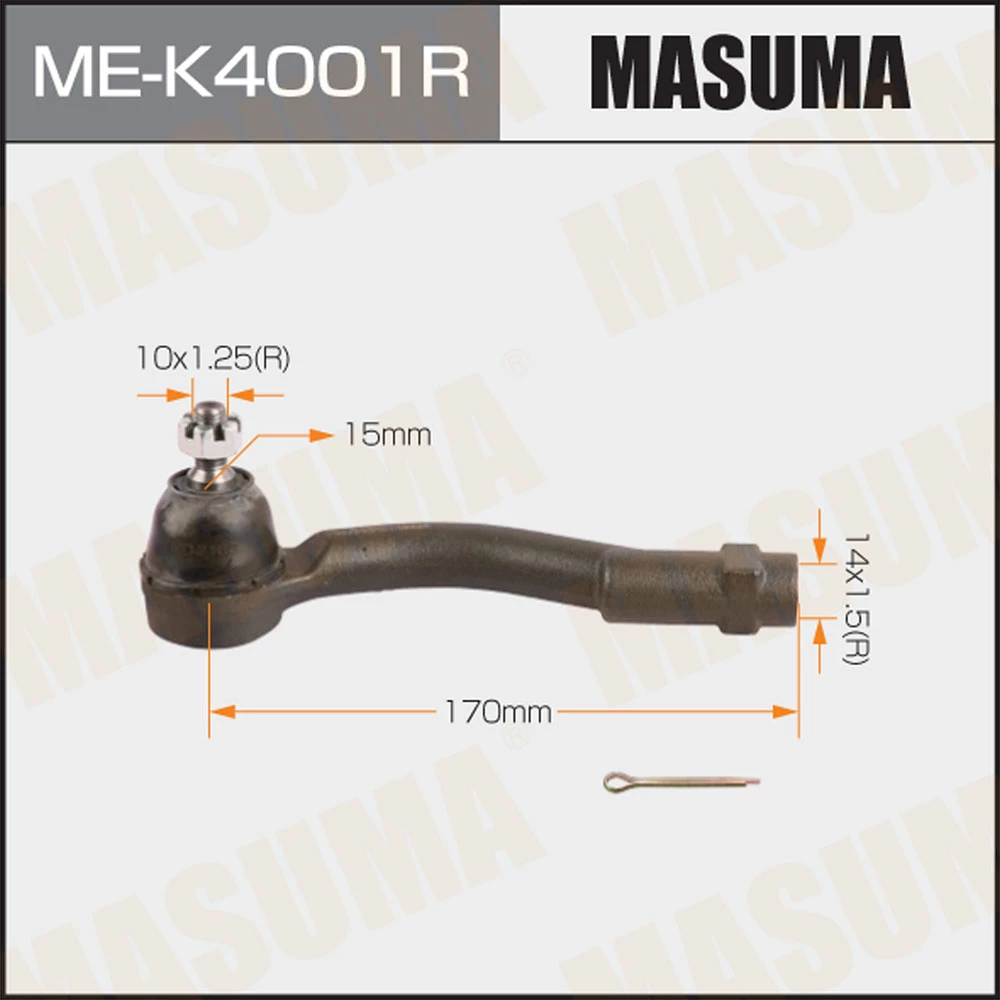 Наконечник рулевой тяги Masuma ME-K4001R