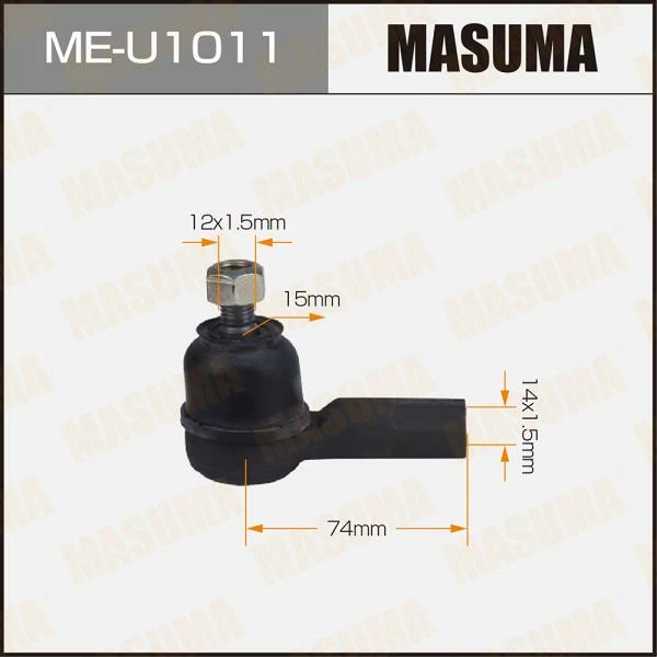 Наконечник рулевой тяги Masuma ME-U1011