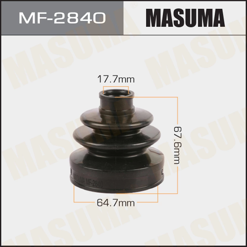 Пыльник ШРУСа Masuma MF-2840