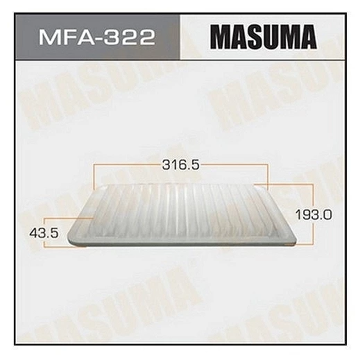 Фильтр воздушный Masuma MFA-322