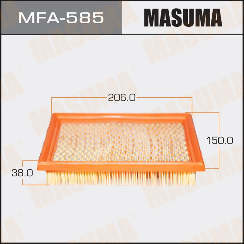 Фильтр воздушный Masuma MFA-585