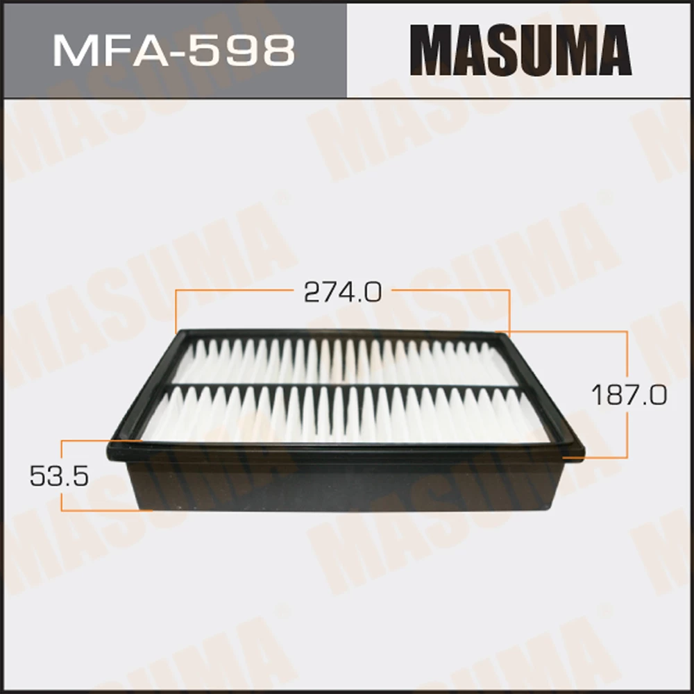 Фильтр воздушный Masuma MFA-598