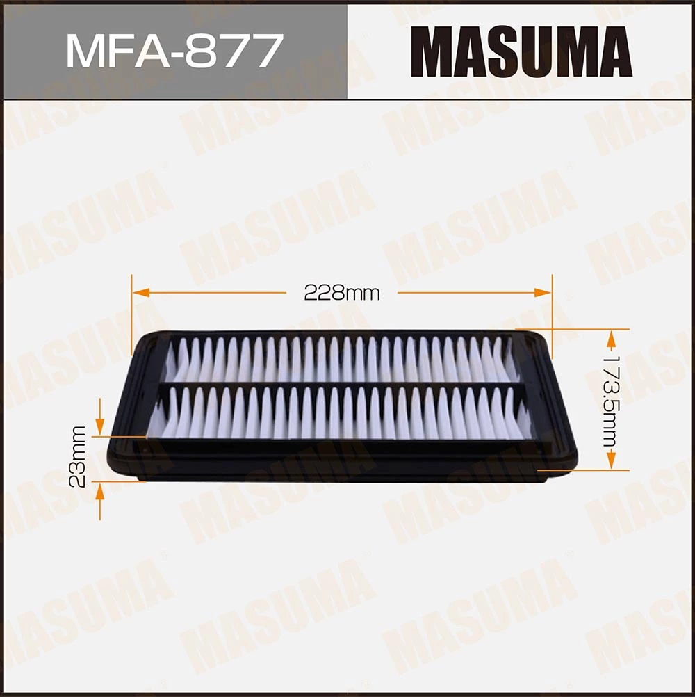 Фильтр воздушный Masuma MFA-877