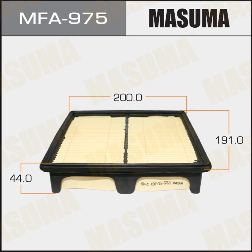Фильтр воздушный Masuma MFA-975