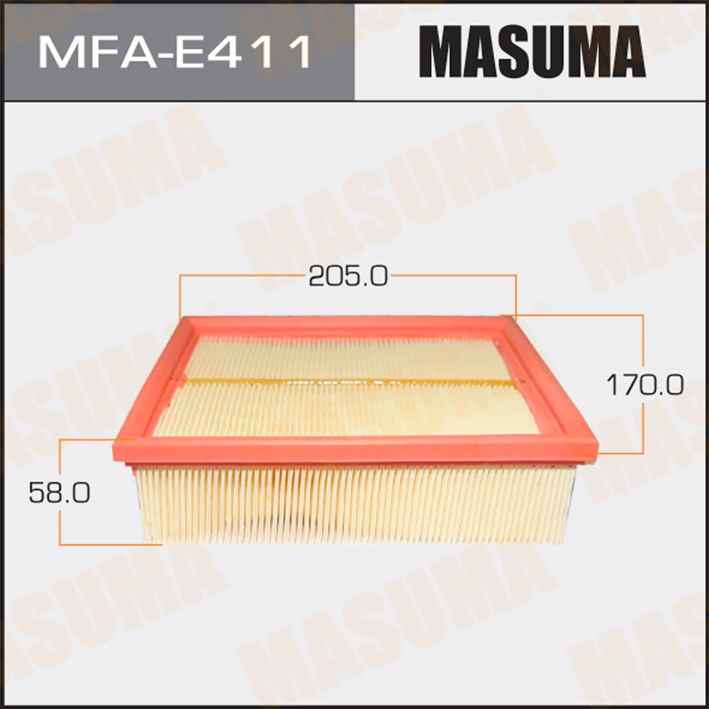 Фильтр воздушный Masuma MFA-E411