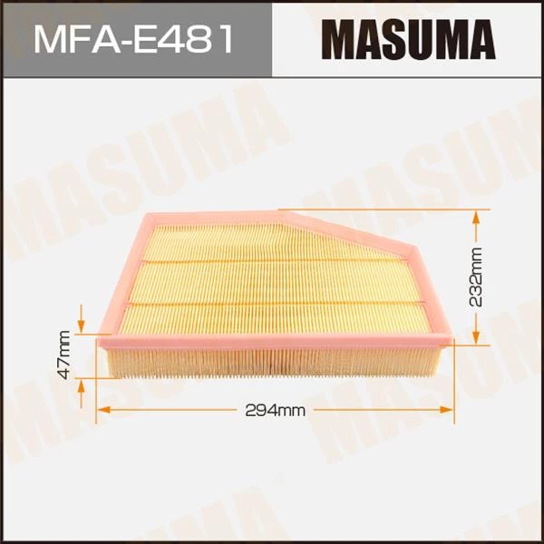 Фильтр воздушный Masuma MFA-E481