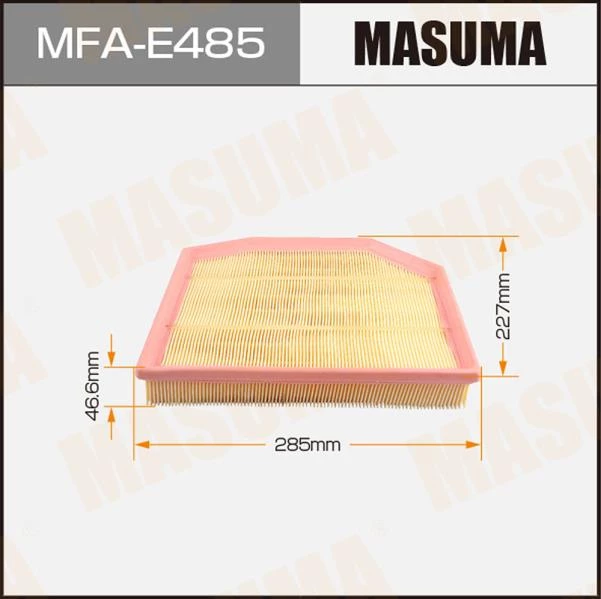 Фильтр воздушный Masuma MFA-E485