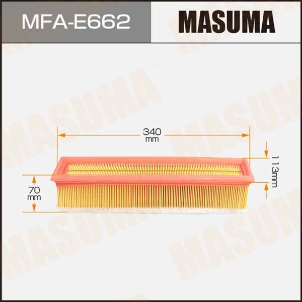 Фильтр воздушный Masuma MFA-E662
