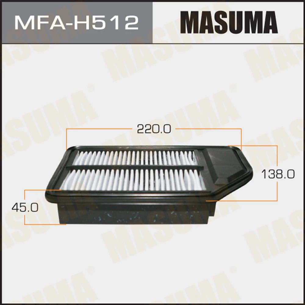 Фильтр воздушный Masuma MFA-H512