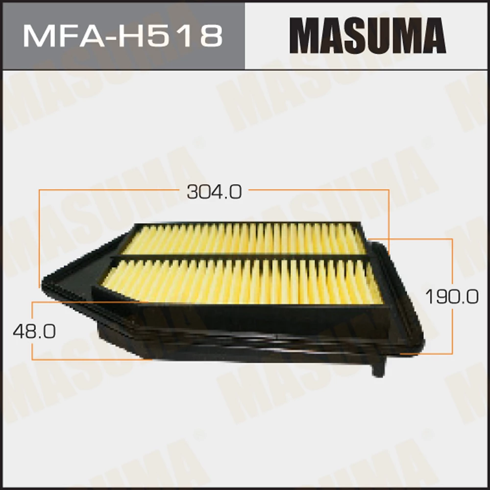Фильтр воздушный Masuma MFA-H518