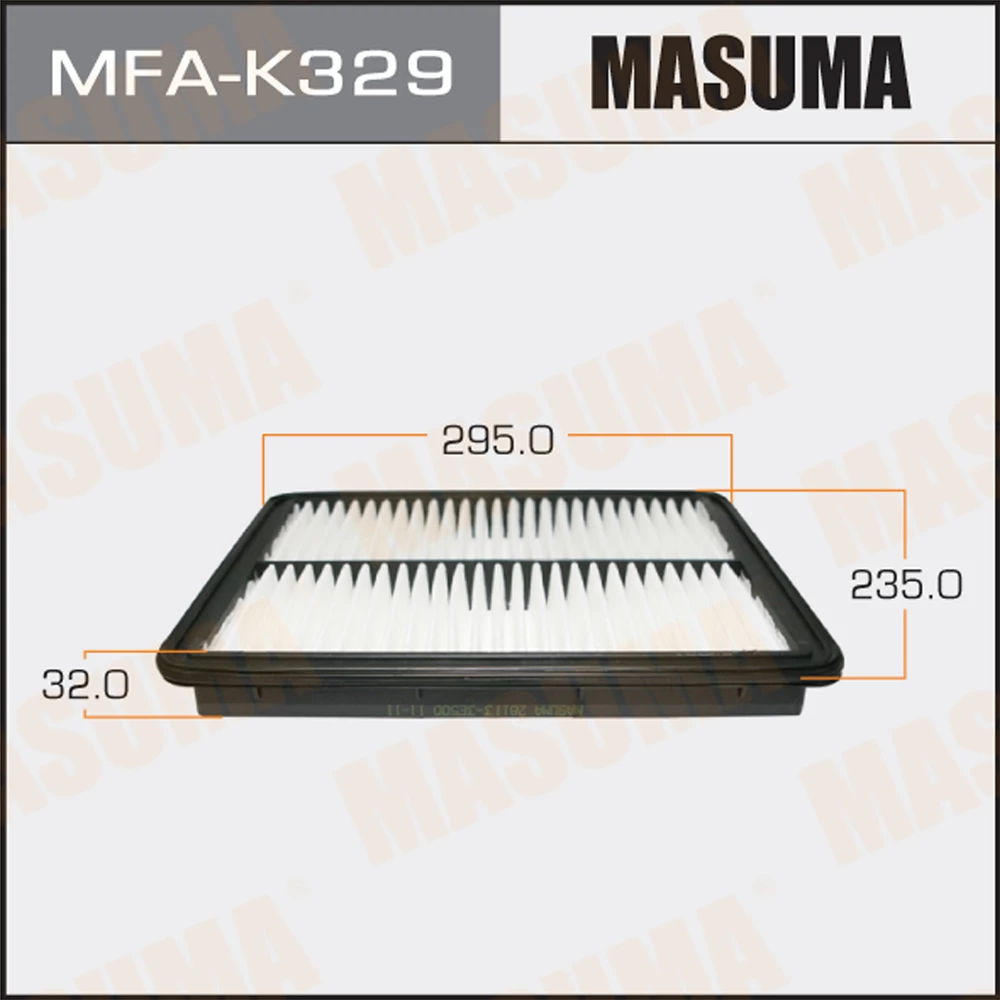 Фильтр воздушный Masuma MFA-K329