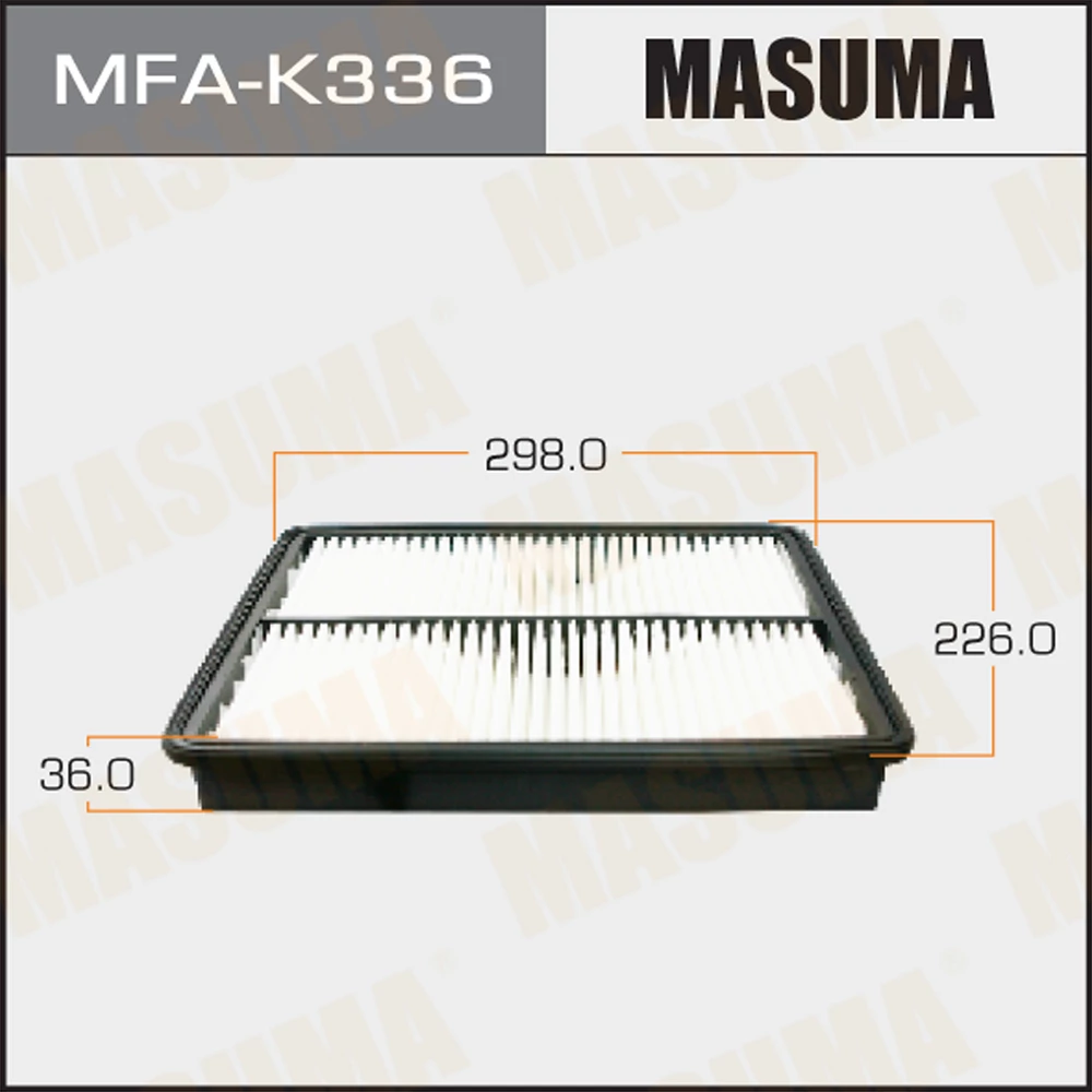 Фильтр воздушный Masuma MFA-K336