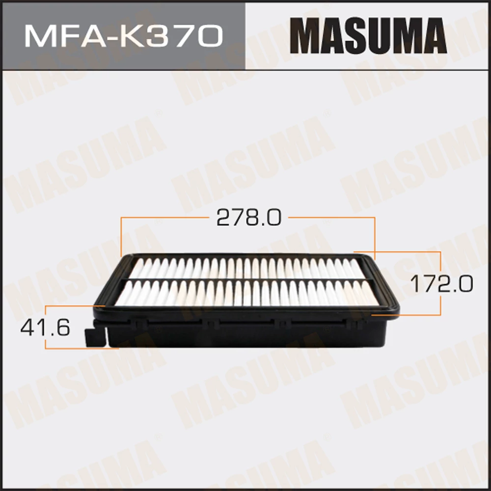 Фильтр воздушный Masuma MFA-K370