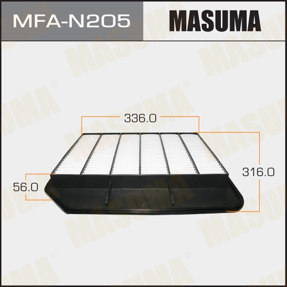 Фильтр воздушный Masuma MFA-N205