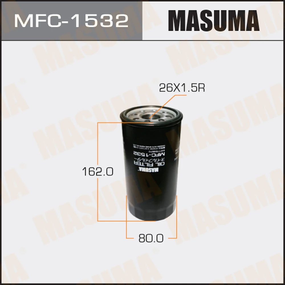 Фильтр масляный Masuma MFC-1532