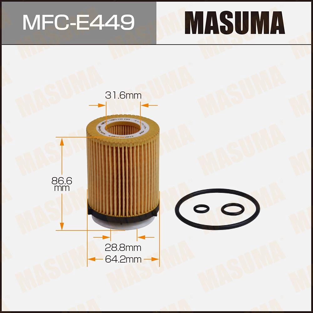Фильтр масляный Masuma MFC-E449
