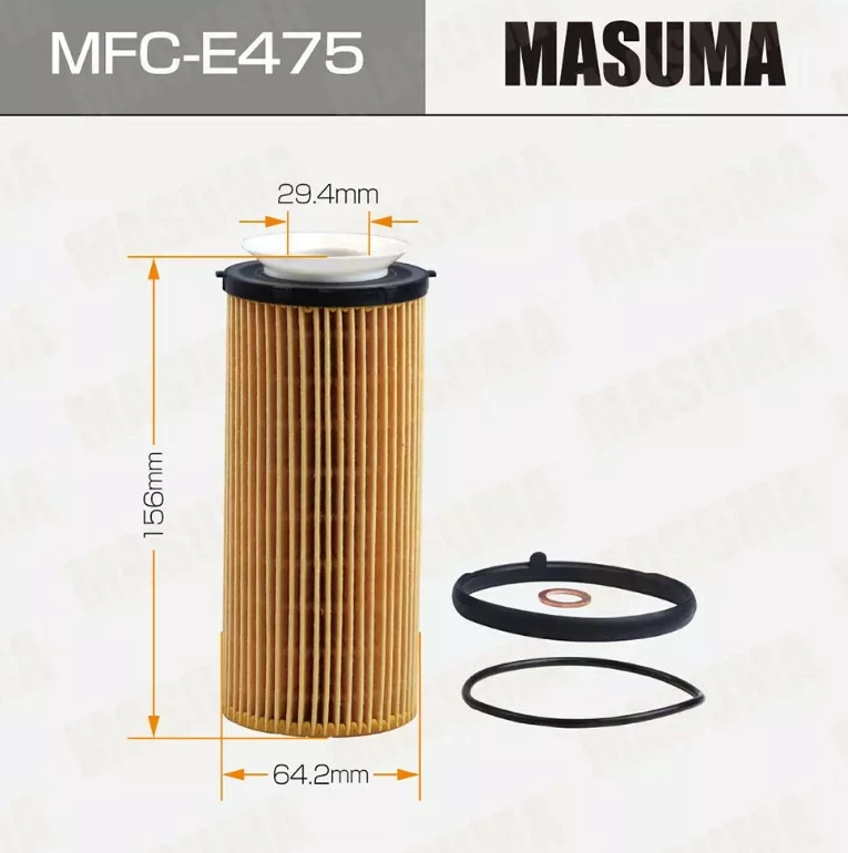 Масляный фильтр Masuma MFC-E475