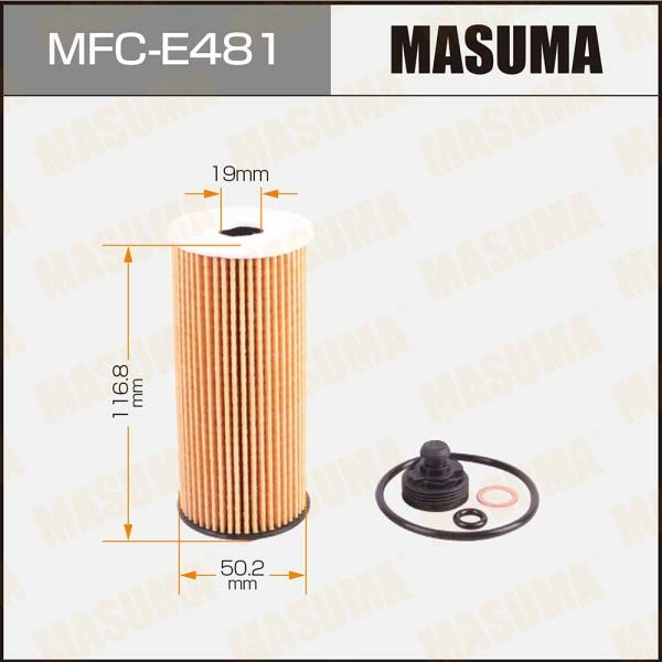 Фильтр масляный Masuma MFC-E481