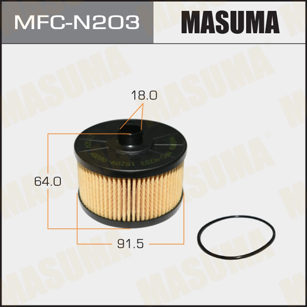 Фильтр масляный Masuma MFC-N203