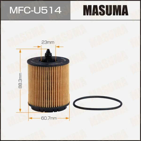 Масляный фильтр Masuma MFC-U514
