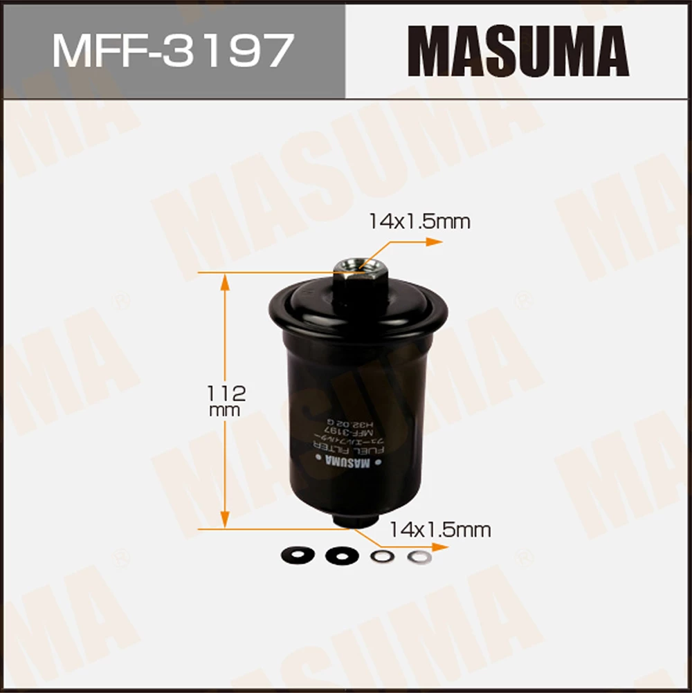 Фильтр топливный Masuma MFF-3197