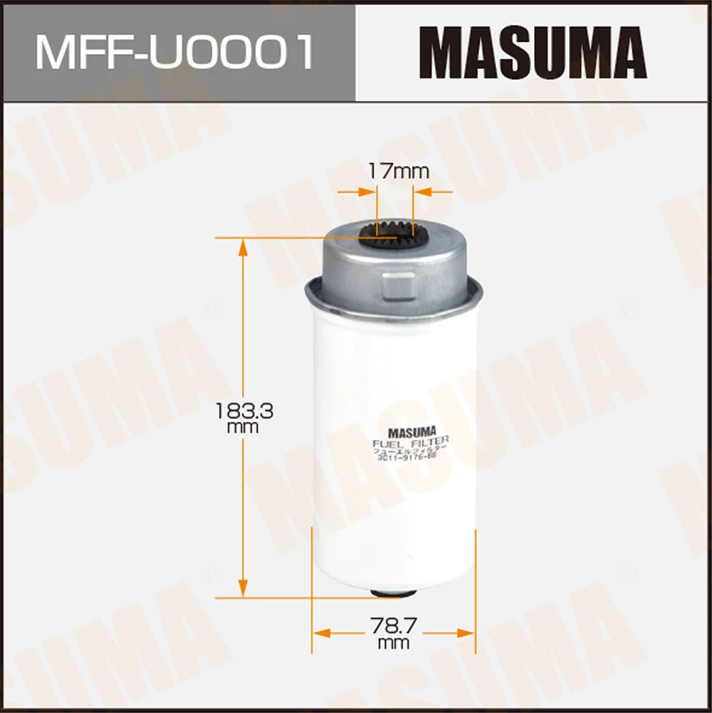 Фильтр топливный Masuma MFF-U0001