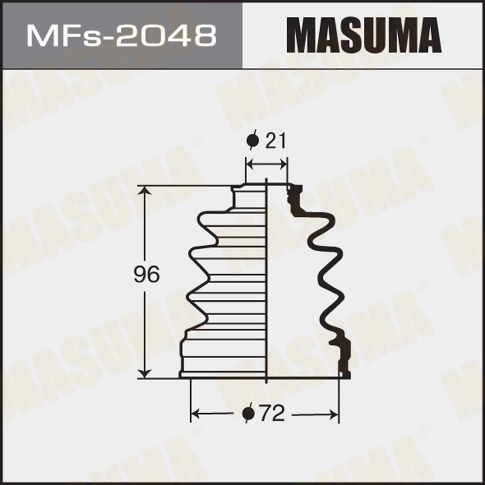 Пыльник ШРУСа Masuma MFs-2048