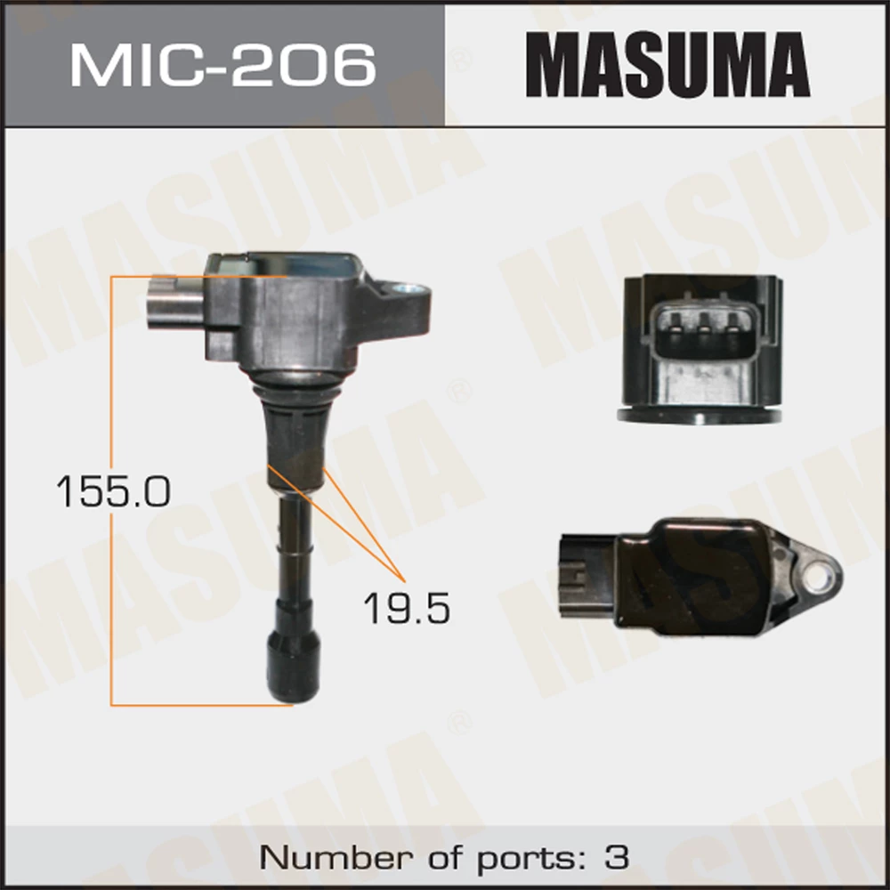 Катушка зажигания Masuma MIC-206