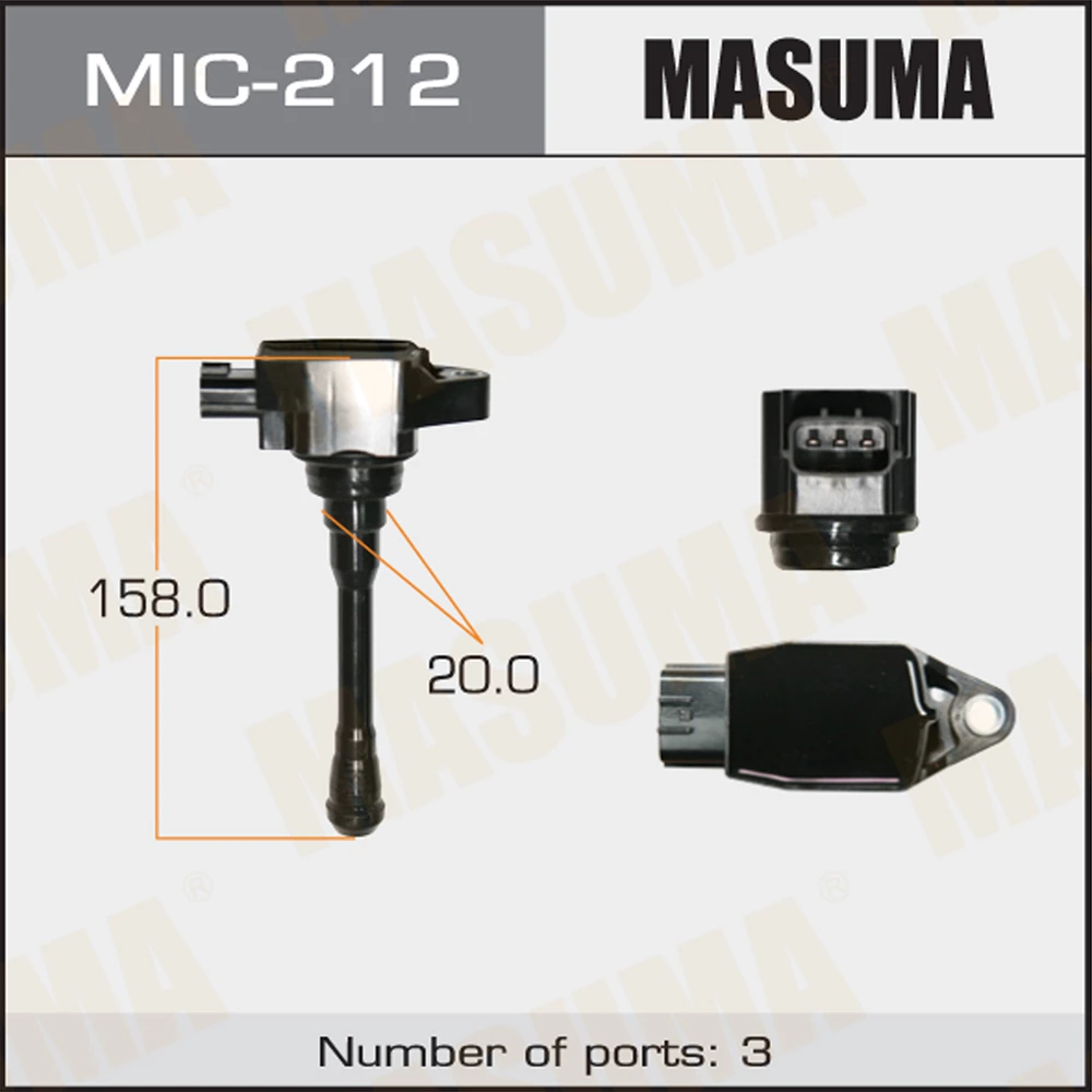 Катушка зажигания Masuma MIC-212