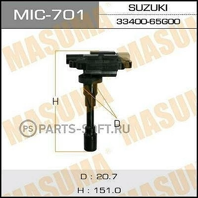 Катушка зажигания Masuma MIC-701