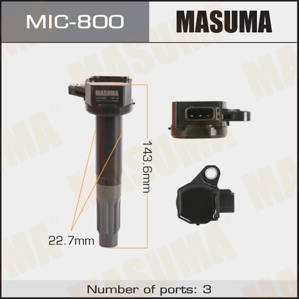 Катушка зажигания Masuma MIC-800