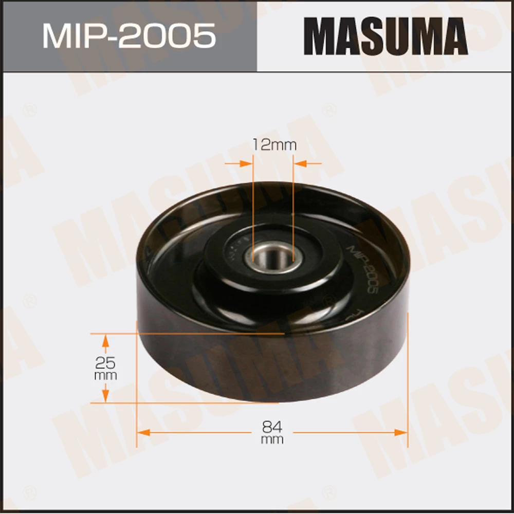 Ролик натяжителя ремня привода навесного оборудования Masuma MIP-2005